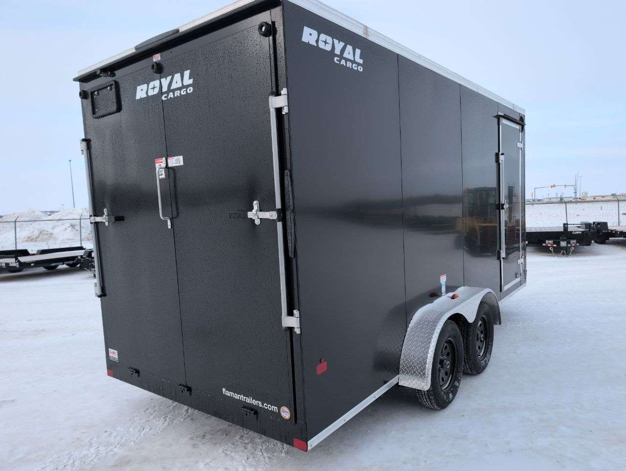 2026 Royal Cargo 7' x 16' + V-Nose Cargo Trailer