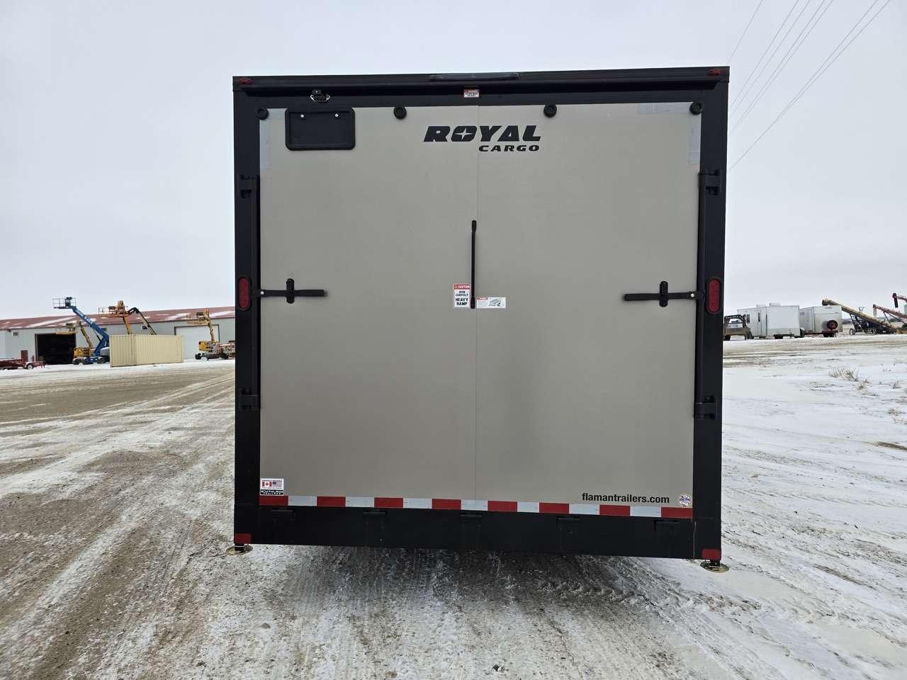 2026 Royal Cargo 8'6" x 16' + V-Nose Cargo Trailer