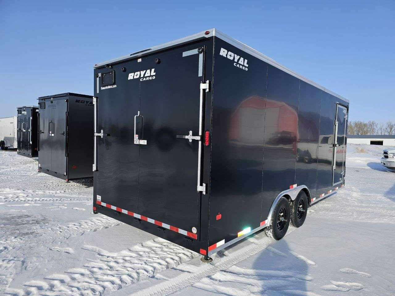2026 Royal Cargo 8'6" x 20' + V-Nose Car Hauler Trailer
