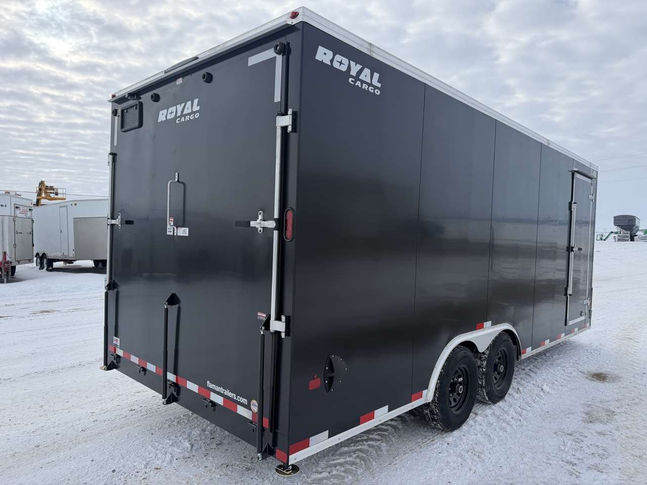 2026 Royal Cargo 8'6" x 20' + V-Nose Car Hauler Trailer