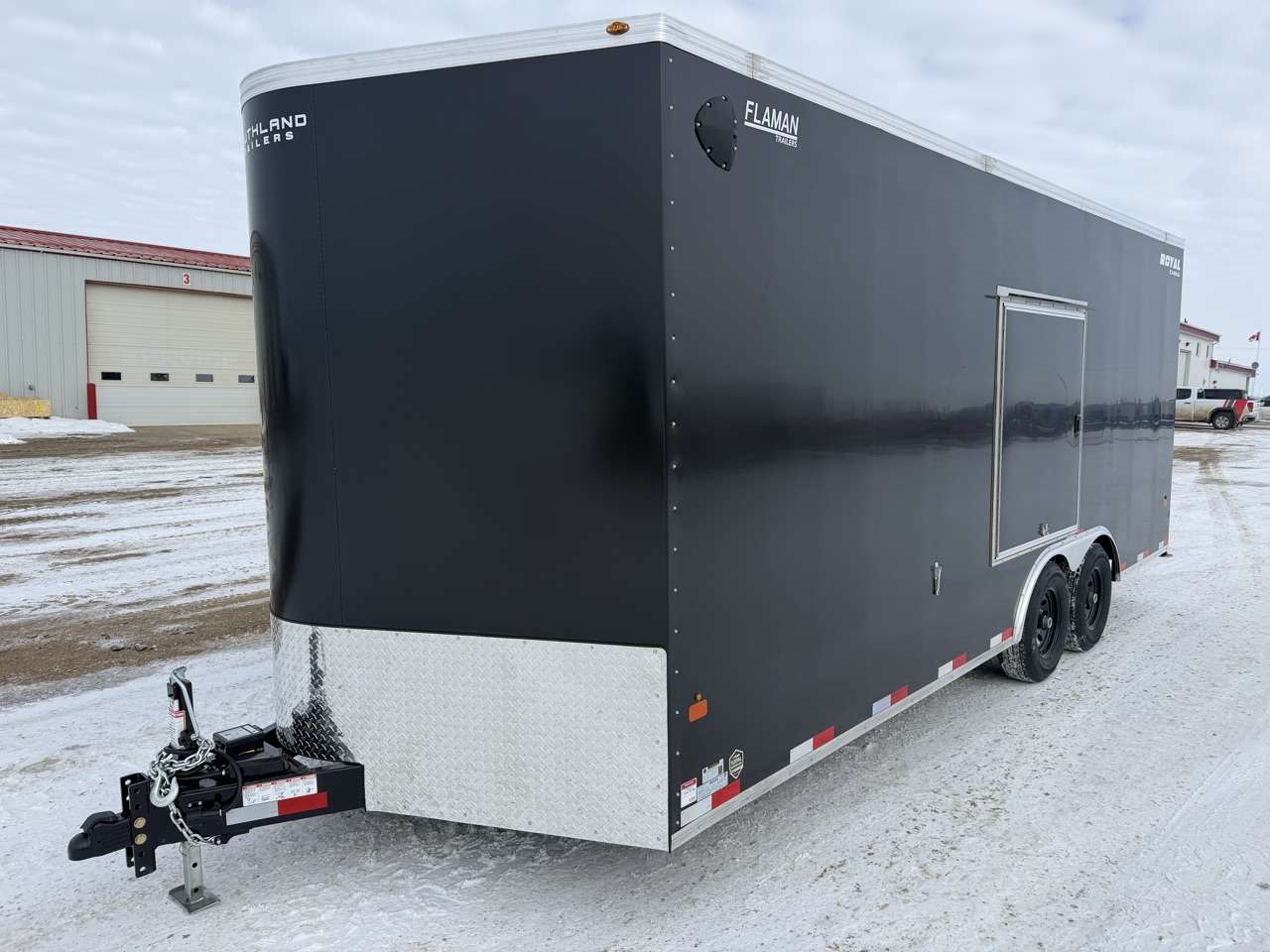 2026 Royal Cargo 8'6" x 20' + V-Nose Car Hauler Trailer