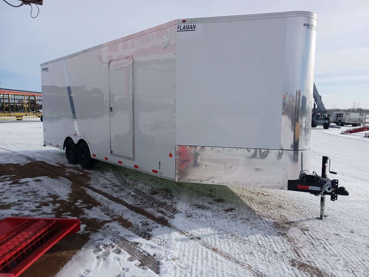 2026 Royal Cargo 8'6" x 22' + V-Nose Toy Hauler Trailer