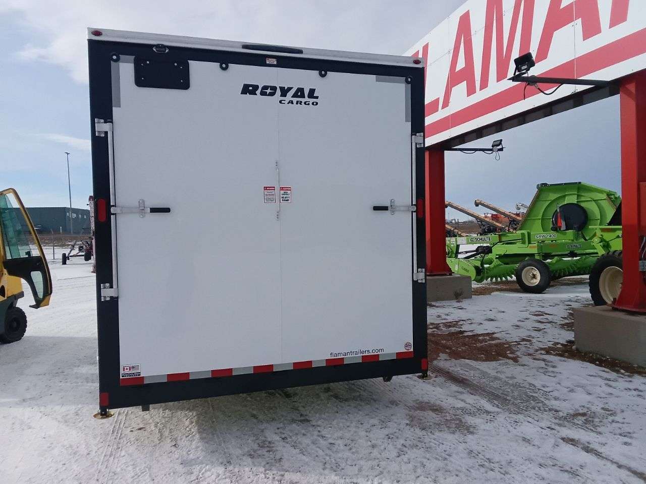 2026 Royal Cargo 8'6" x 22' + V-Nose Toy Hauler Trailer