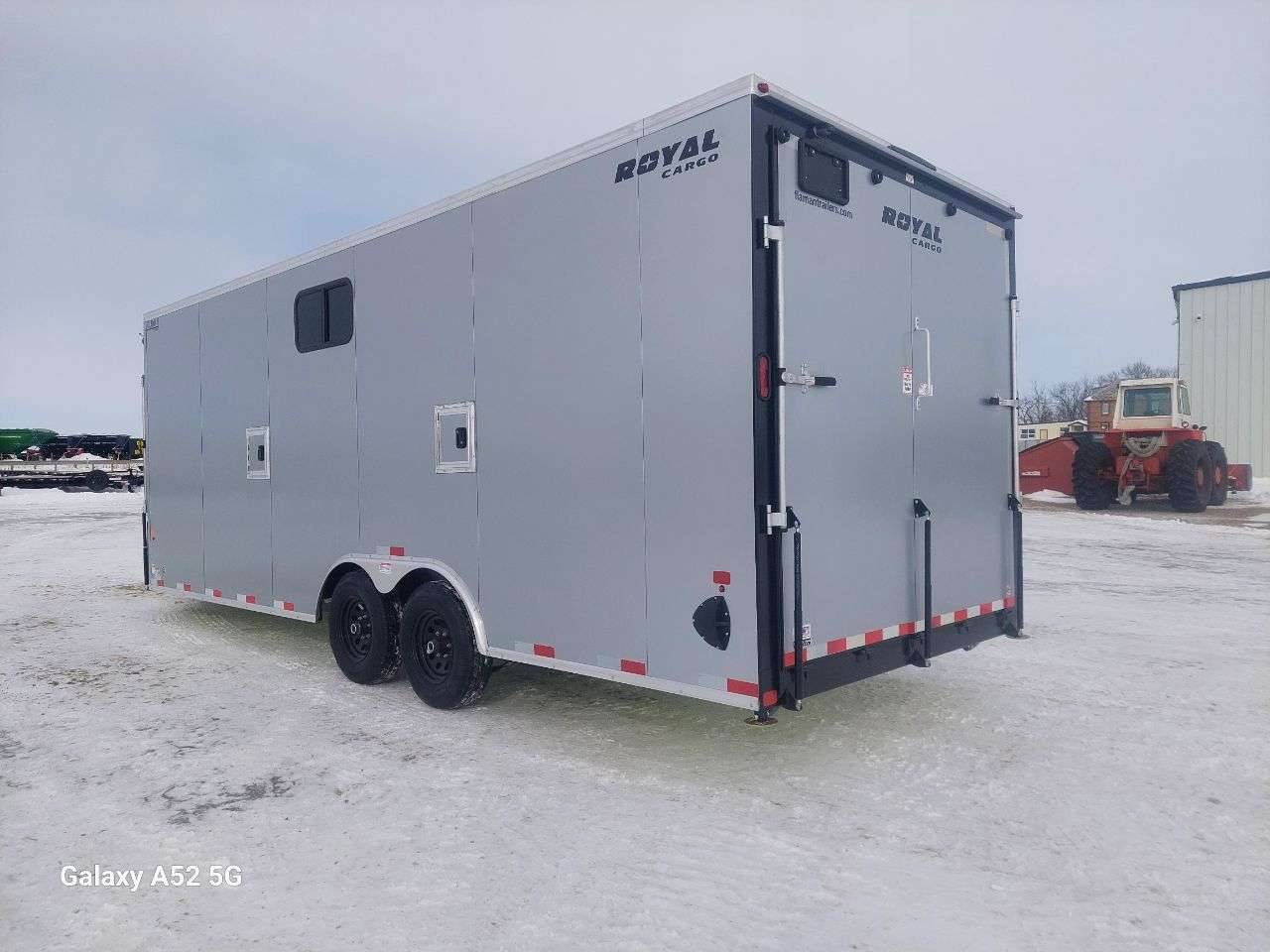 2026 Royal Cargo 8'6" x 22' + V-Nose Toy Hauler Trailer