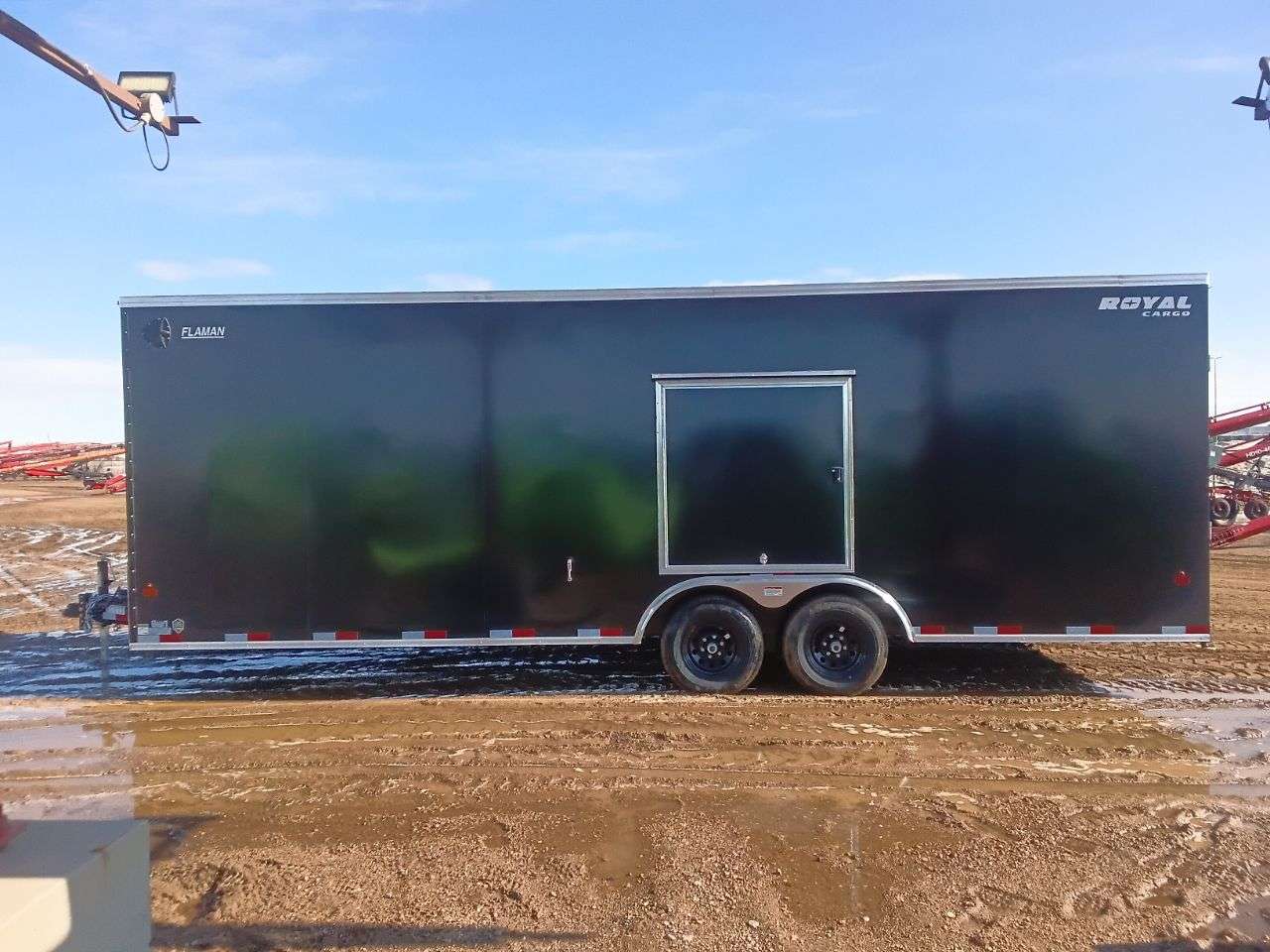 2026 Royal Cargo 8'6" x 24' + V-Nose Car Hauler Trailer