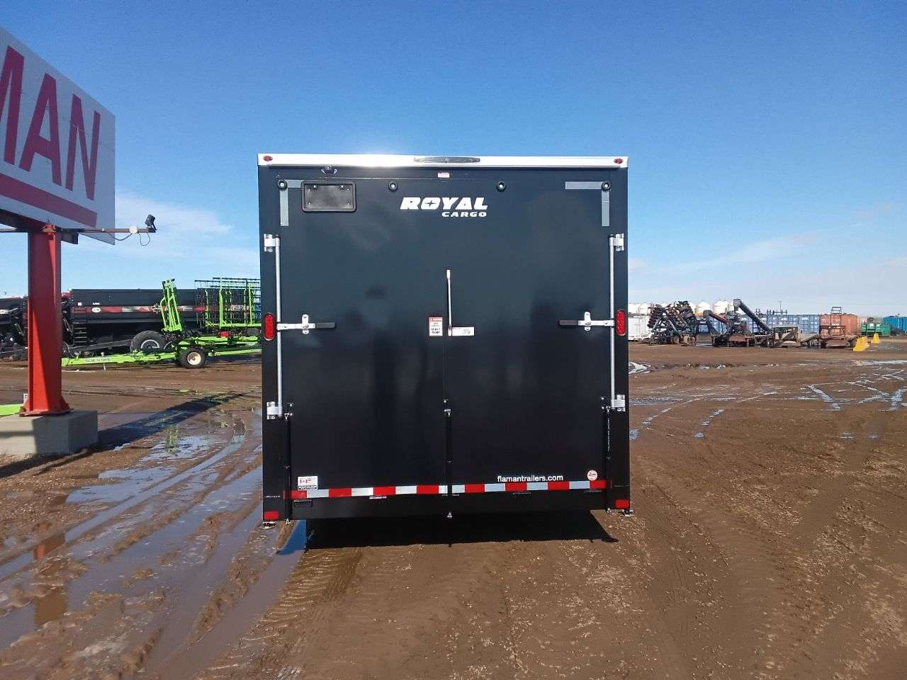 2026 Royal Cargo 8'6" x 24' + V-Nose Car Hauler Trailer