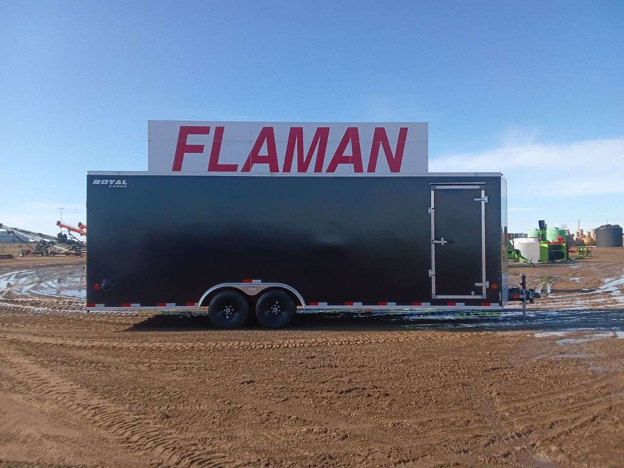 2026 Royal Cargo 8'6" x 24' + V-Nose Car Hauler Trailer