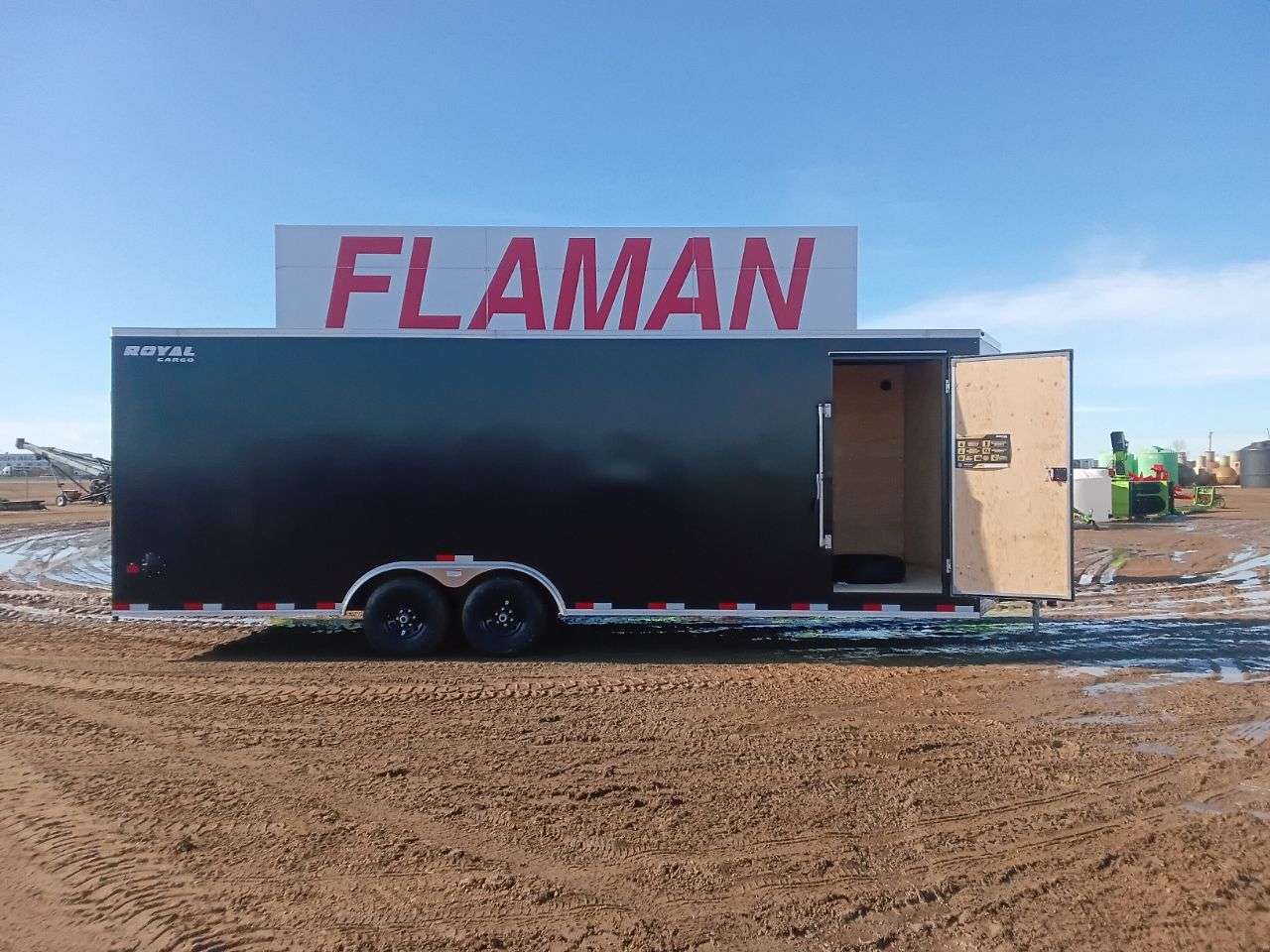 2026 Royal Cargo 8'6" x 24' + V-Nose Car Hauler Trailer