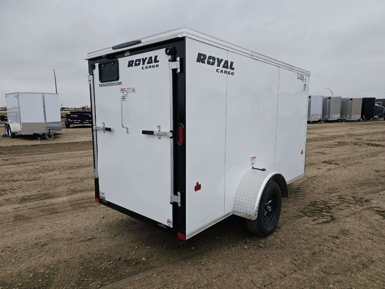 2026 Royal Cargo LCH 5' x 10' + V-Nose Cargo Trailer