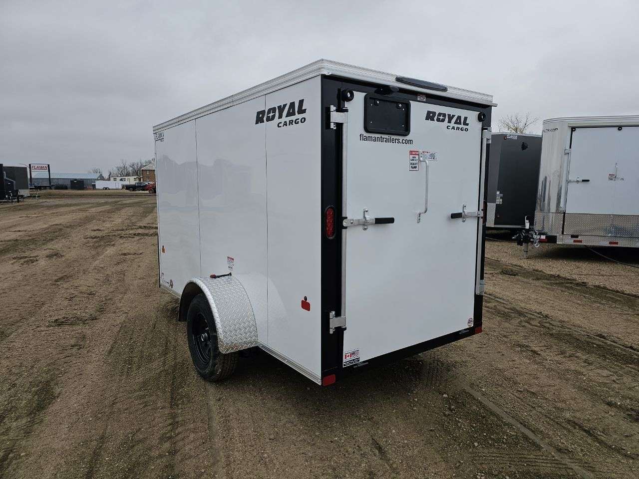 2026 Royal Cargo LCH 5' x 10' + V-Nose Cargo Trailer