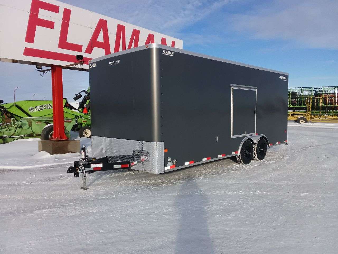 2026 Royal LARC 8'6" x 20' Flat Front Car Hauler Trailer
