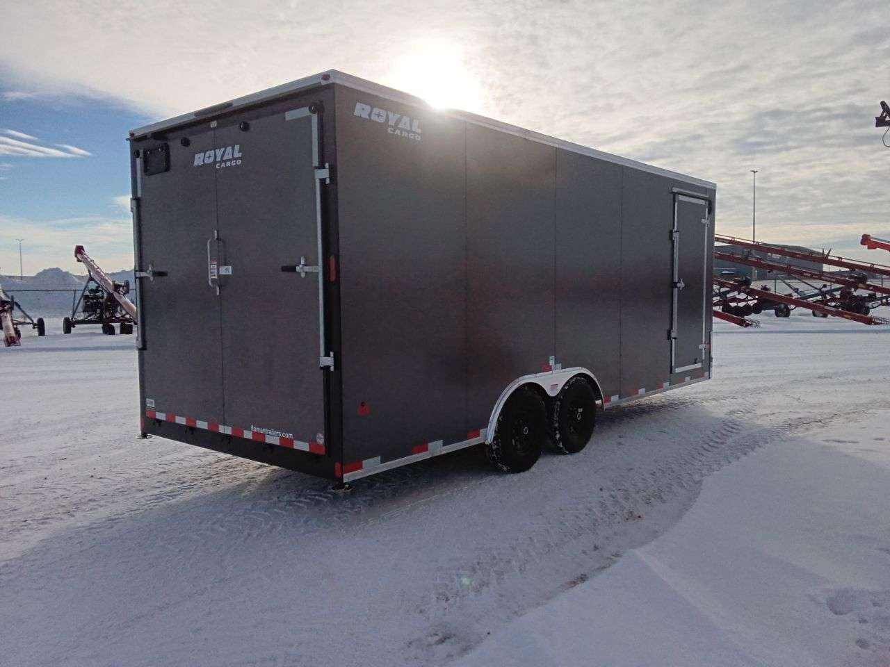 2026 Royal LARC 8'6" x 20' Flat Front Car Hauler Trailer