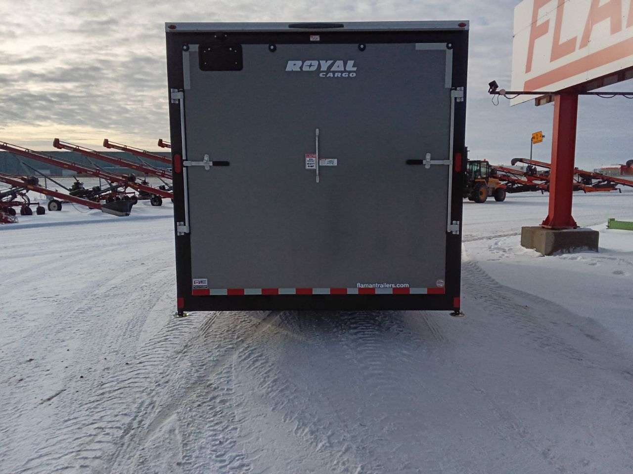 2026 Royal LARC 8'6" x 20' Flat Front Car Hauler Trailer