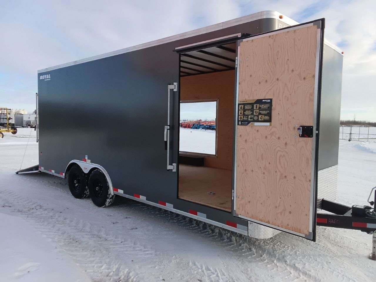 2026 Royal LARC 8'6" x 20' Flat Front Car Hauler Trailer