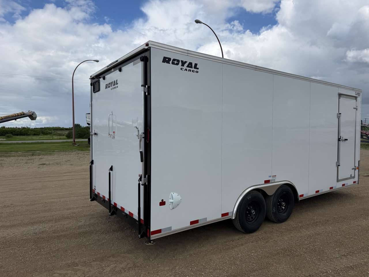 2026 Royal LARC 8'6" x 20' Flat Front Car Hauler Trailer