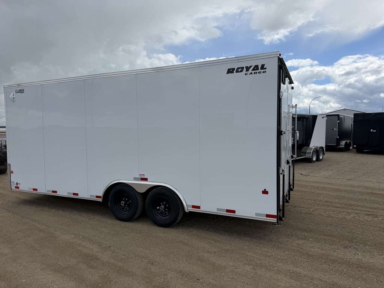 2026 Royal LARC 8'6" x 20' Flat Front Car Hauler Trailer