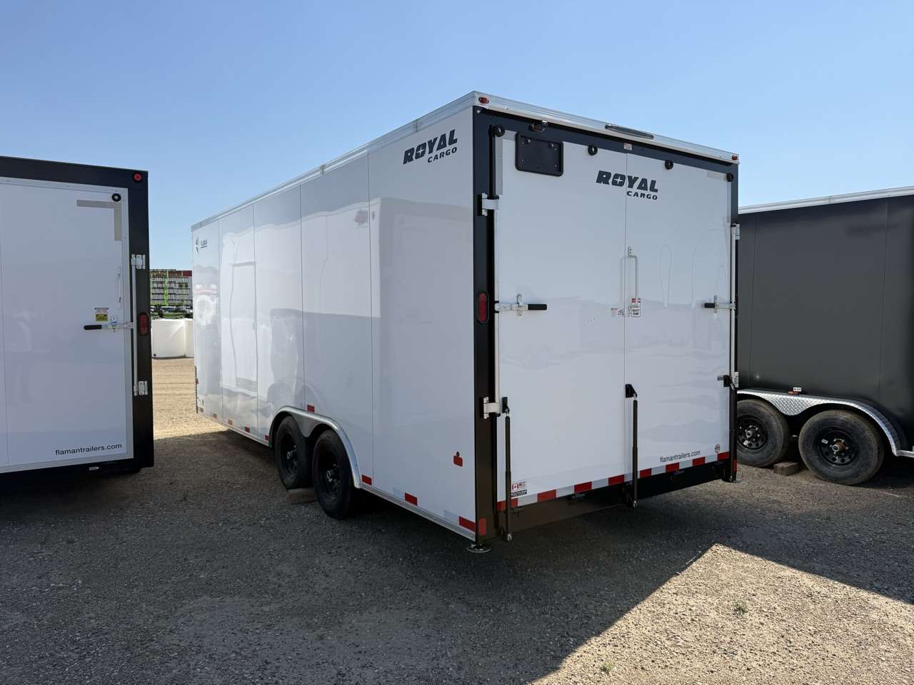 2026 Royal LARC 8'6" x 20' Flat Front Car Hauler Trailer