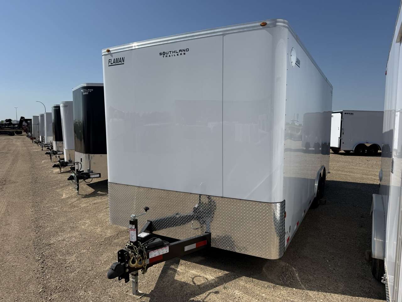 2026 Royal LARC 8'6" x 20' Flat Front Car Hauler Trailer