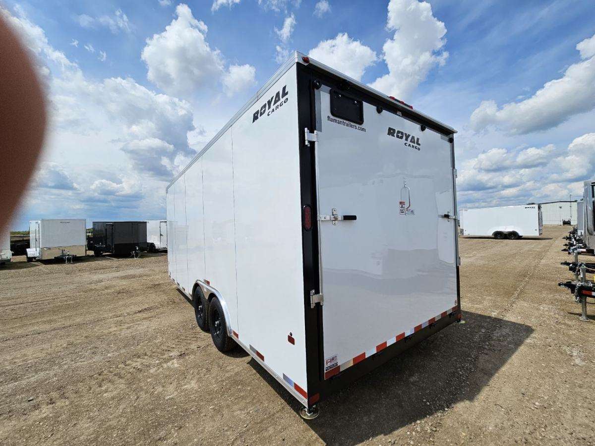2026 Royal LARC 8'6" x 20' + V-Nose Car Hauler
