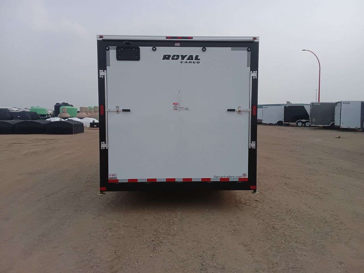 2026 Royal LARC 8'6" x 20' + V-Nose Car Hauler
