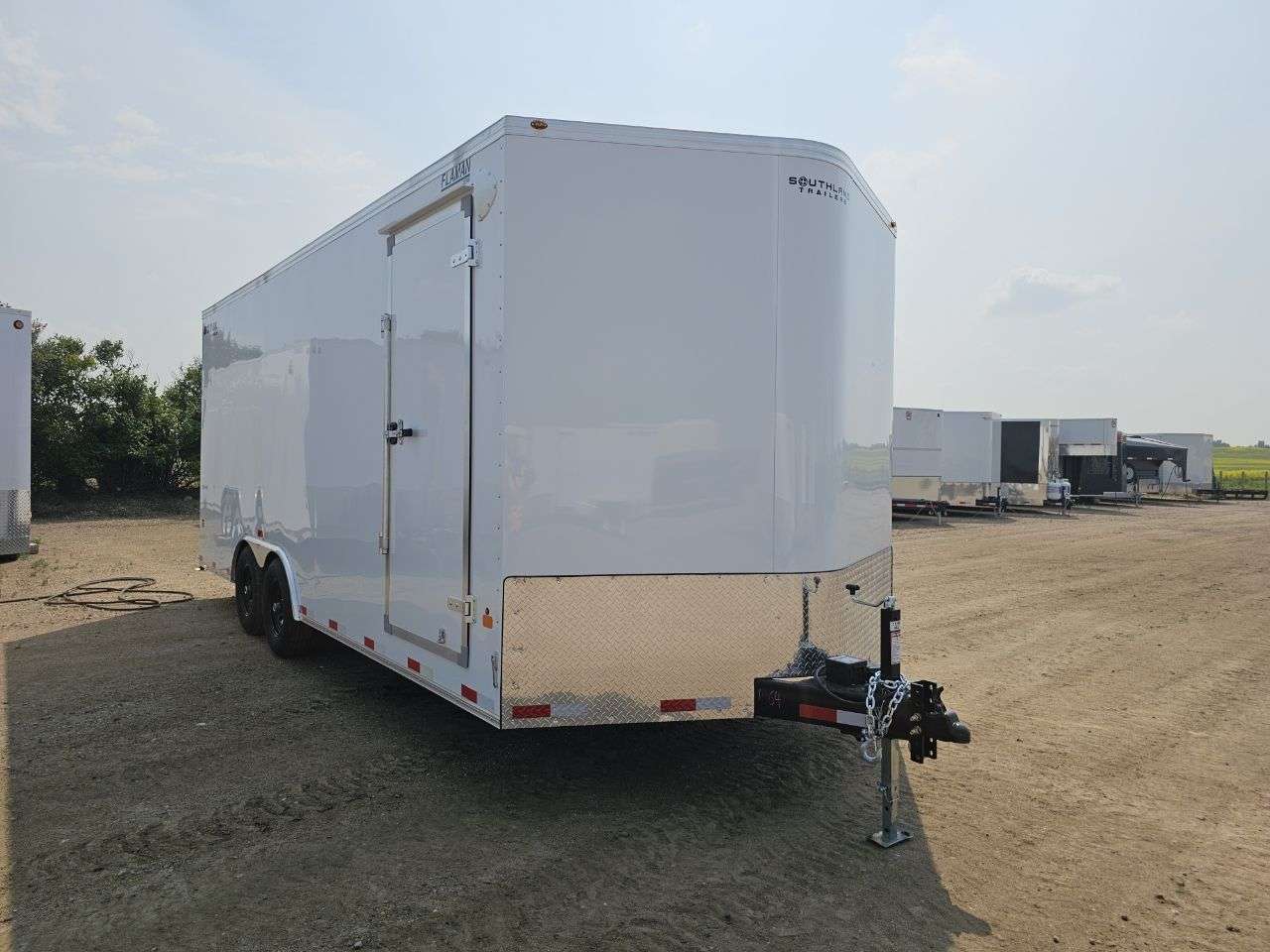 2026 Royal LARC 8'6" x 20' + V-Nose Car Hauler Trailer