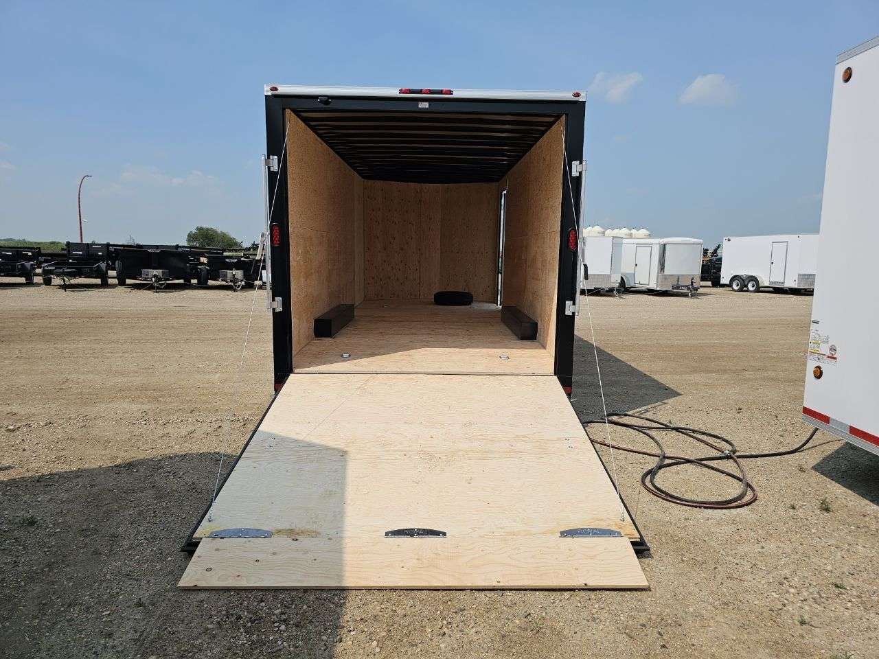2026 Royal LARC 8'6" x 20' + V-Nose Car Hauler Trailer