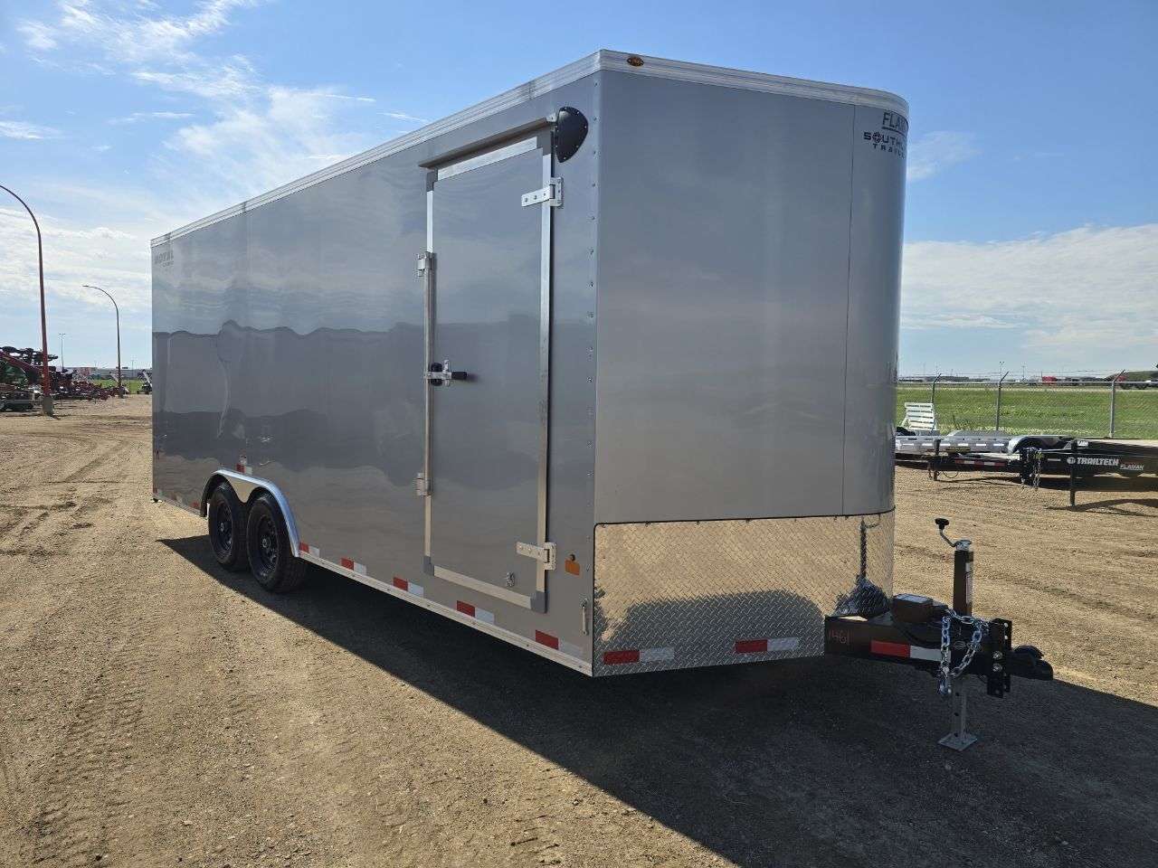 2026 Royal LARC 8'6" x 20' + V-Nose Car Hauler Trailer
