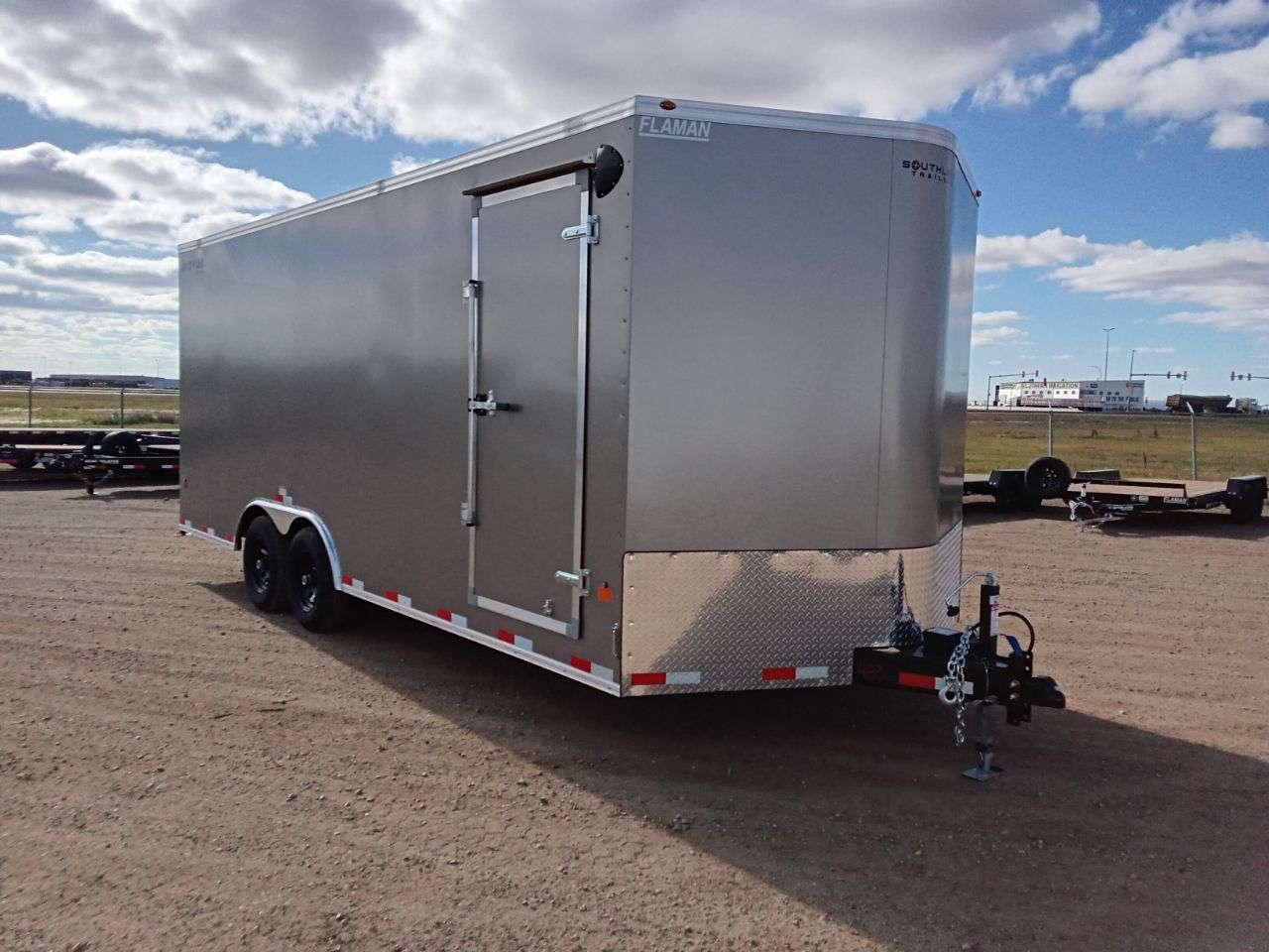 2026 Royal LARC 8'6" x 20' + V-Nose Car Hauler Trailer