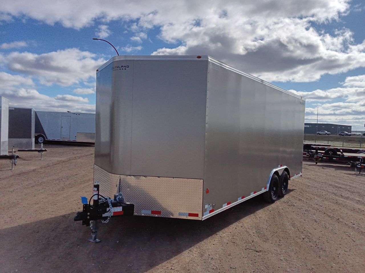 2026 Royal LARC 8'6" x 20' + V-Nose Car Hauler Trailer