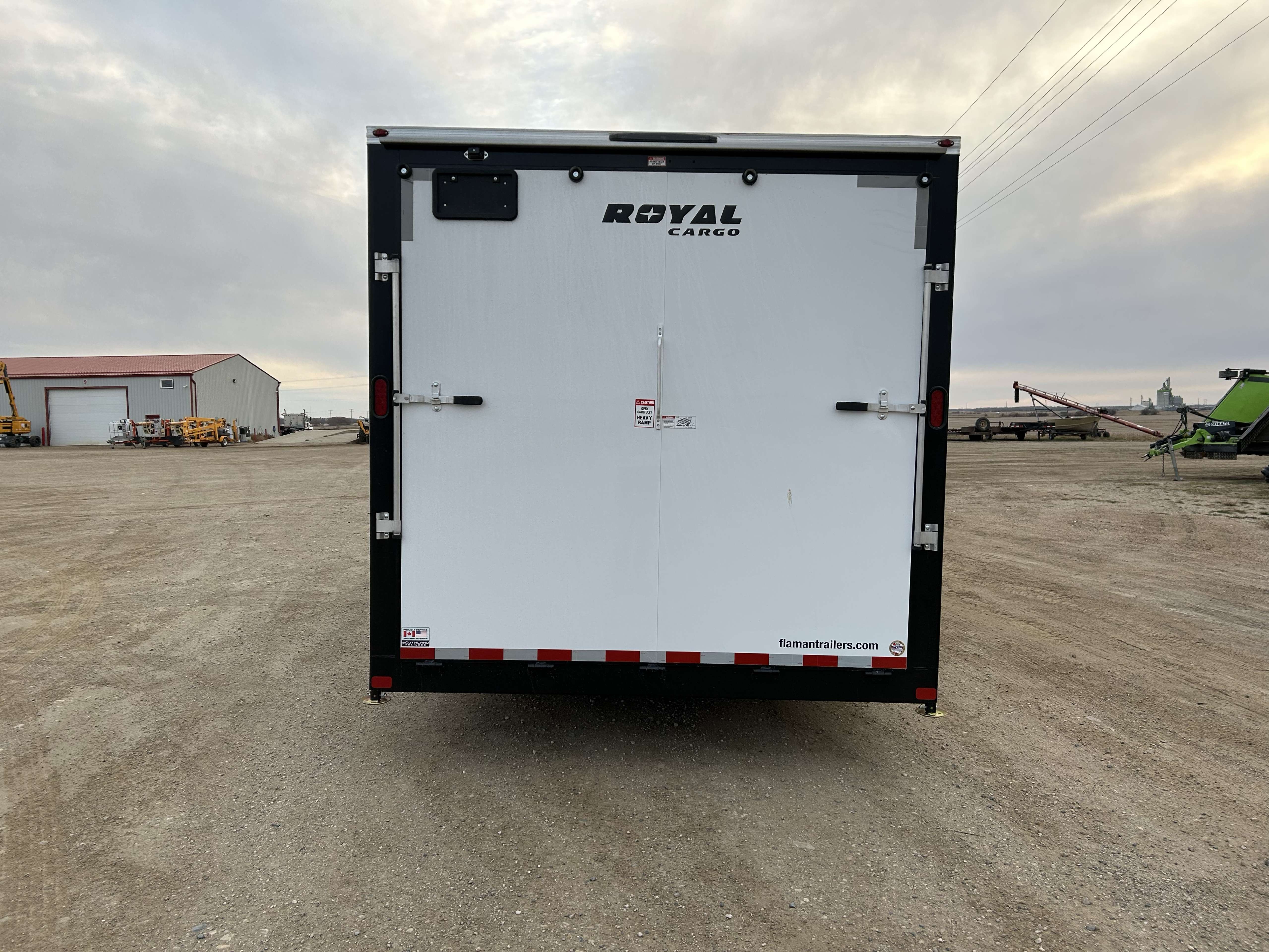 2026 Royal LARC 8'6" x 20' + V-Nose Car Hauler Trailer