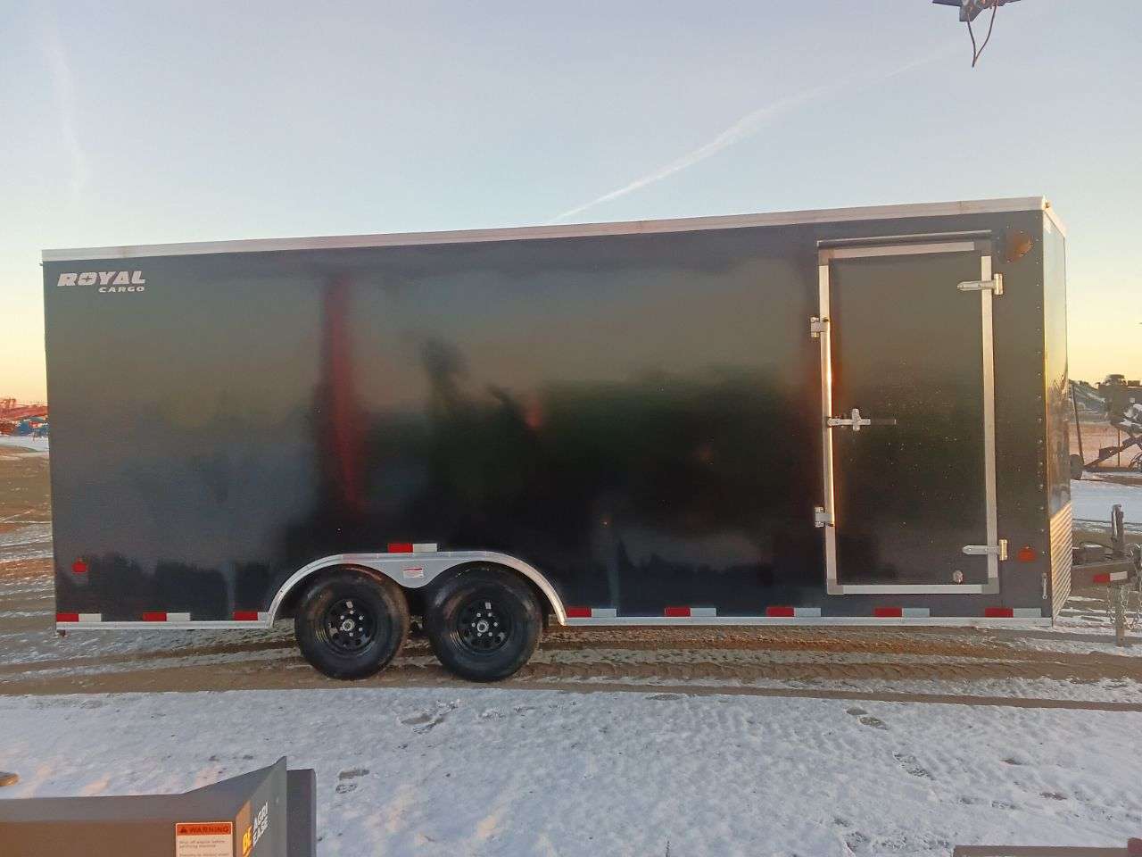 2026 Royal LARC 8'6" x 20' + V-Nose Car Hauler Trailer