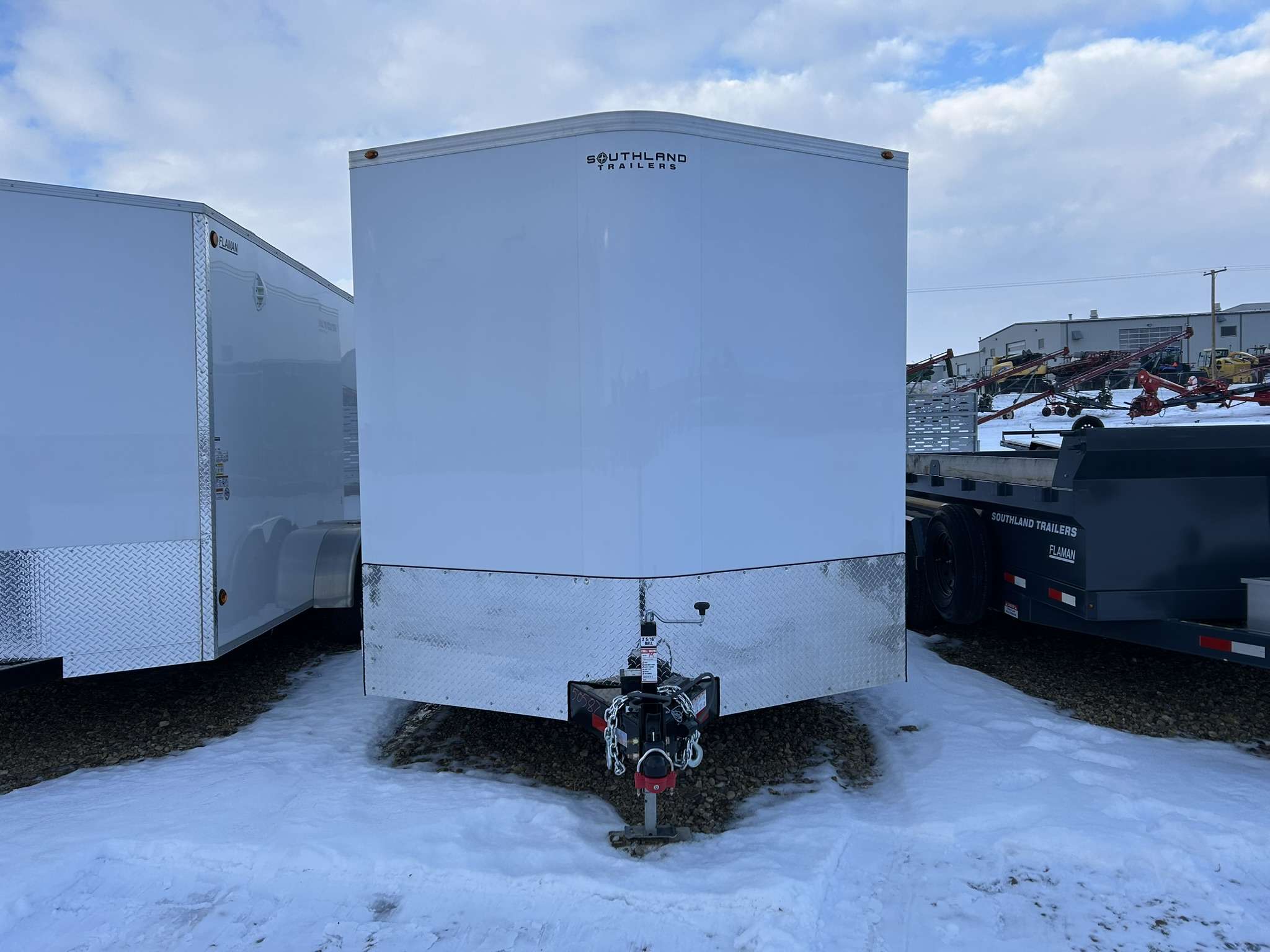 2026 Royal LARC 8'6" x 20' + V-Nose Car Hauler Trailer