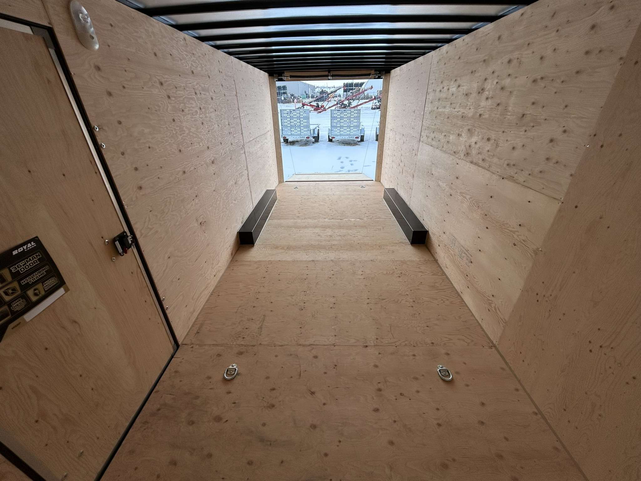 2026 Royal LARC 8'6" x 20' + V-Nose Car Hauler Trailer