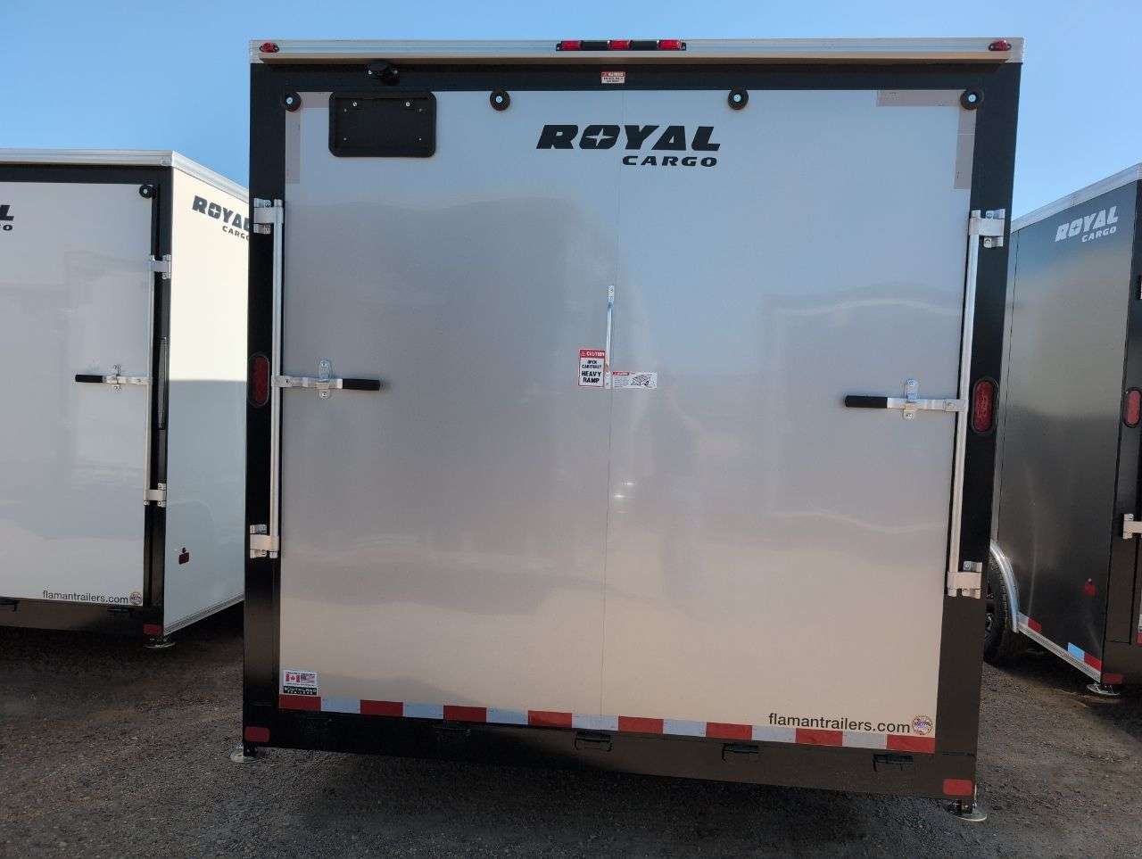 2026 Royal LARC 8'6" x 20' + V-Nose Car Hauler Trailer