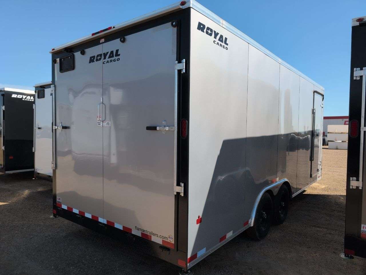 2026 Royal LARC 8'6" x 20' + V-Nose Car Hauler Trailer