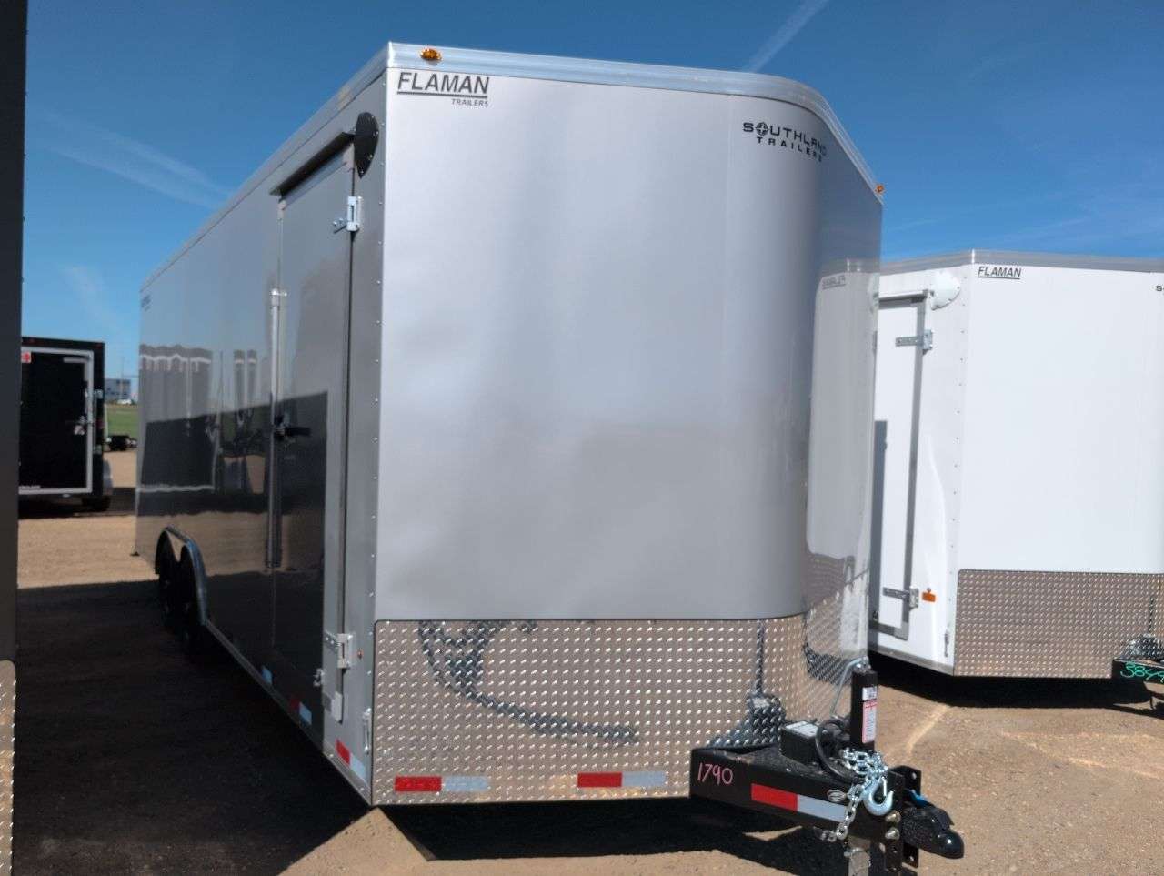 2026 Royal LARC 8'6" x 20' + V-Nose Car Hauler Trailer