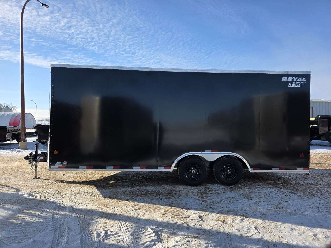 2026 Royal LARC 8'6" x 20' + V-Nose Car Hauler Trailer