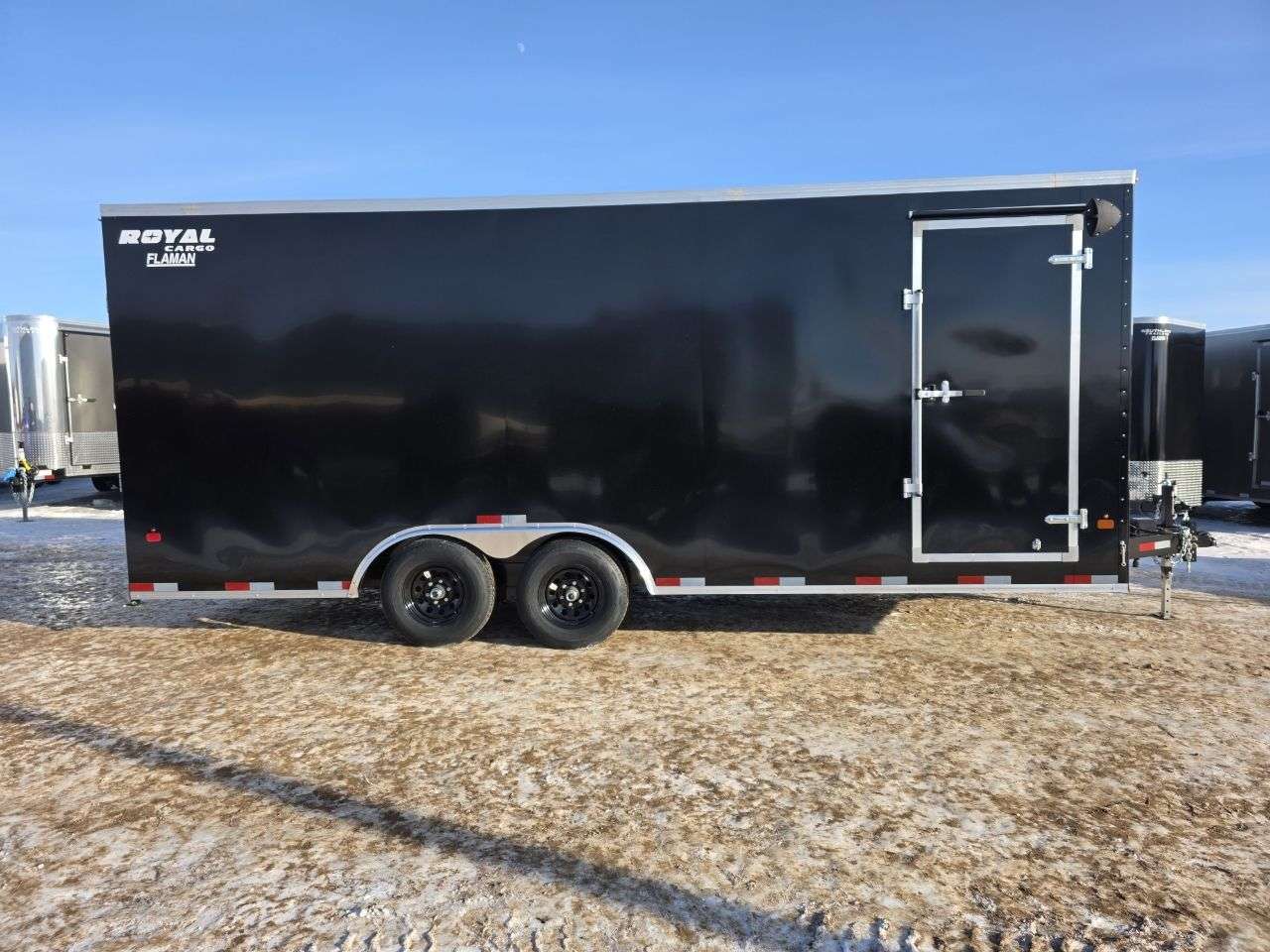 2026 Royal LARC 8'6" x 20' + V-Nose Car Hauler Trailer