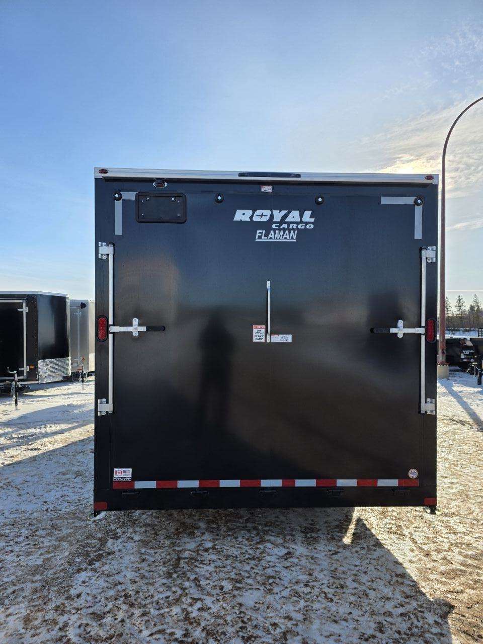 2026 Royal LARC 8'6" x 20' + V-Nose Car Hauler Trailer