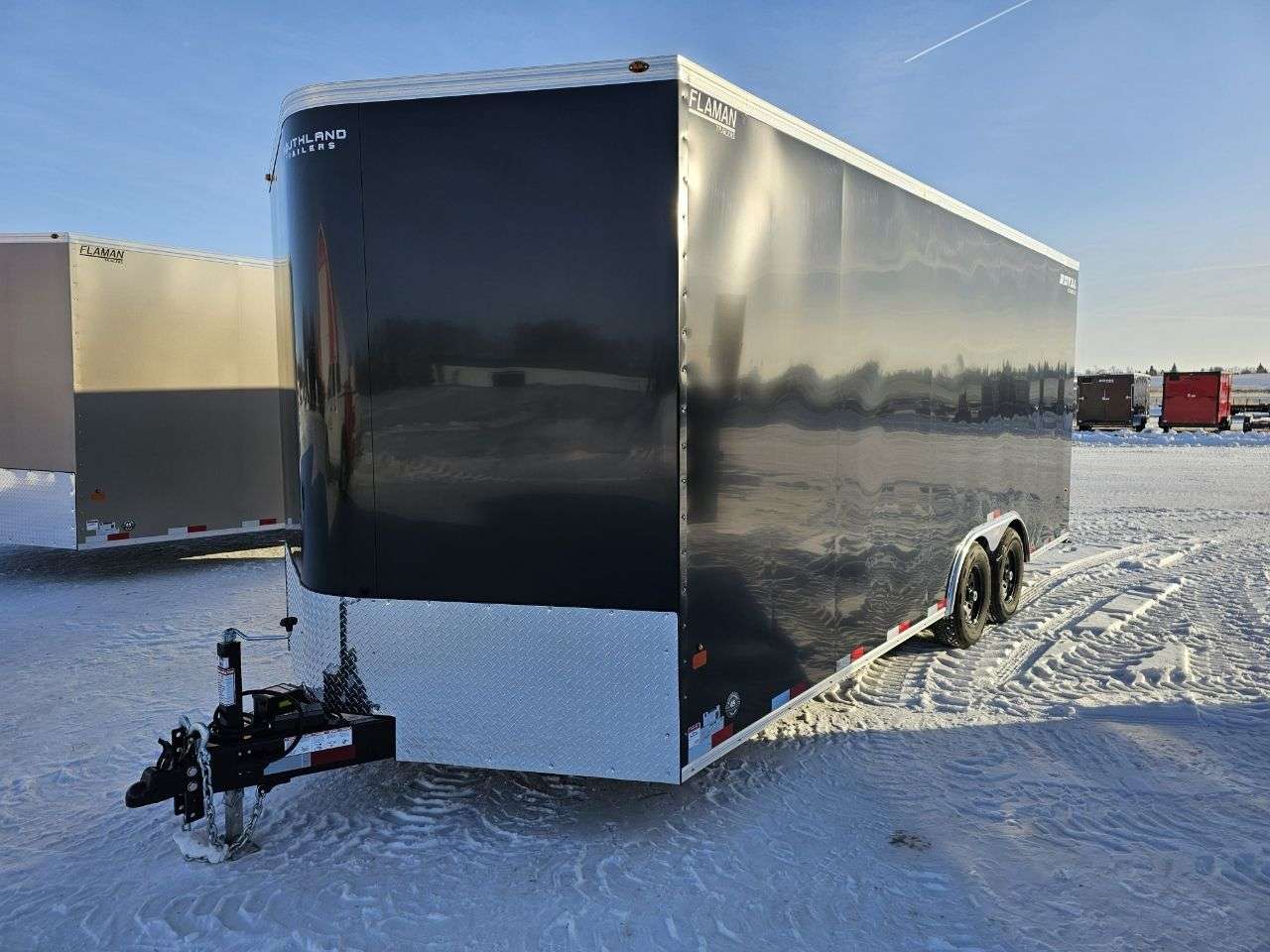 2026 Royal LARC 8'6" x 20' + V-Nose Car Hauler Trailer