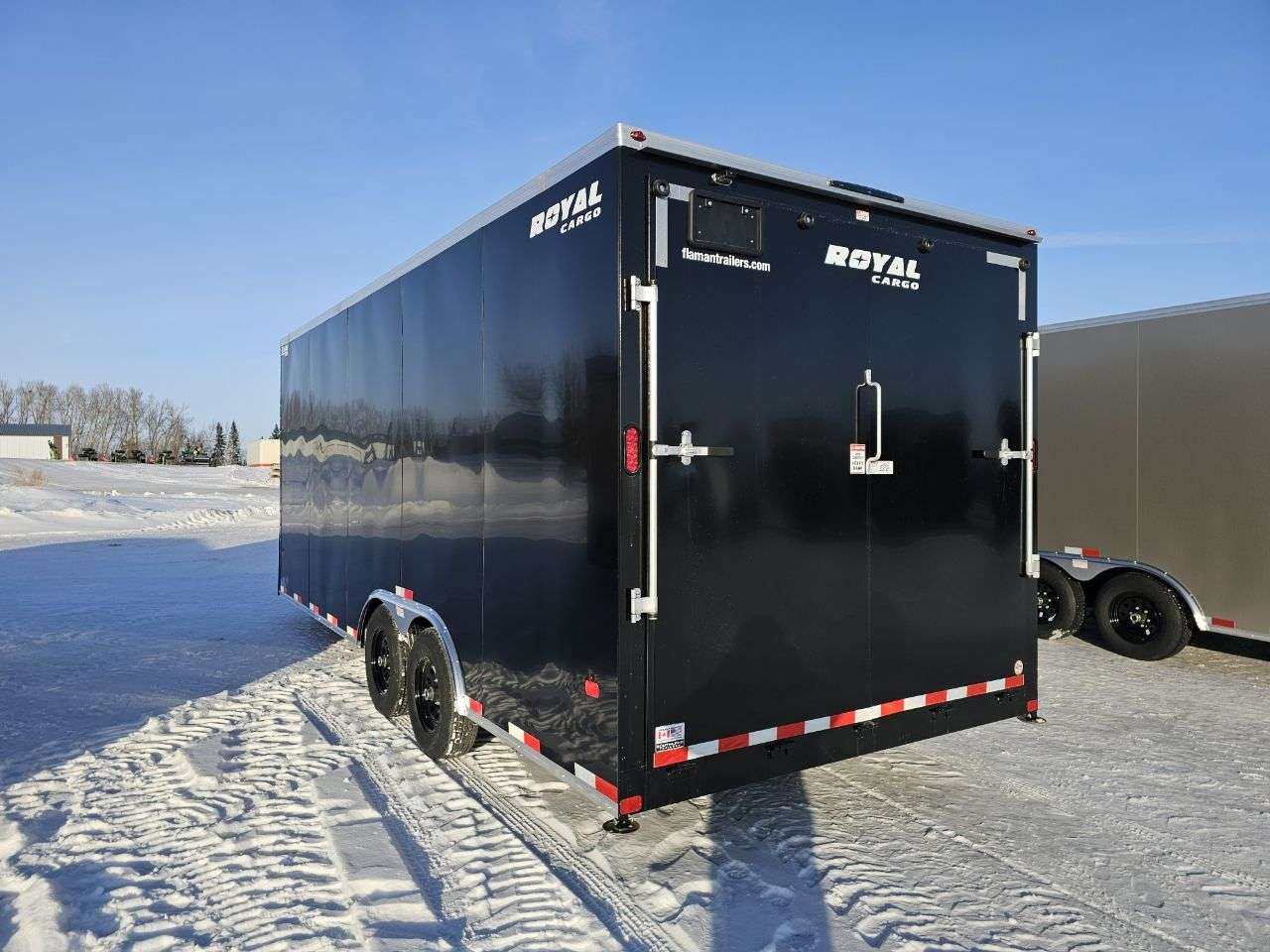 2026 Royal LARC 8'6" x 20' + V-Nose Car Hauler Trailer