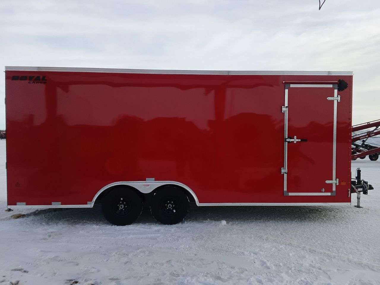 2026 Royal LARC 8'6" x 20' + V-Nose Car Hauler Trailer