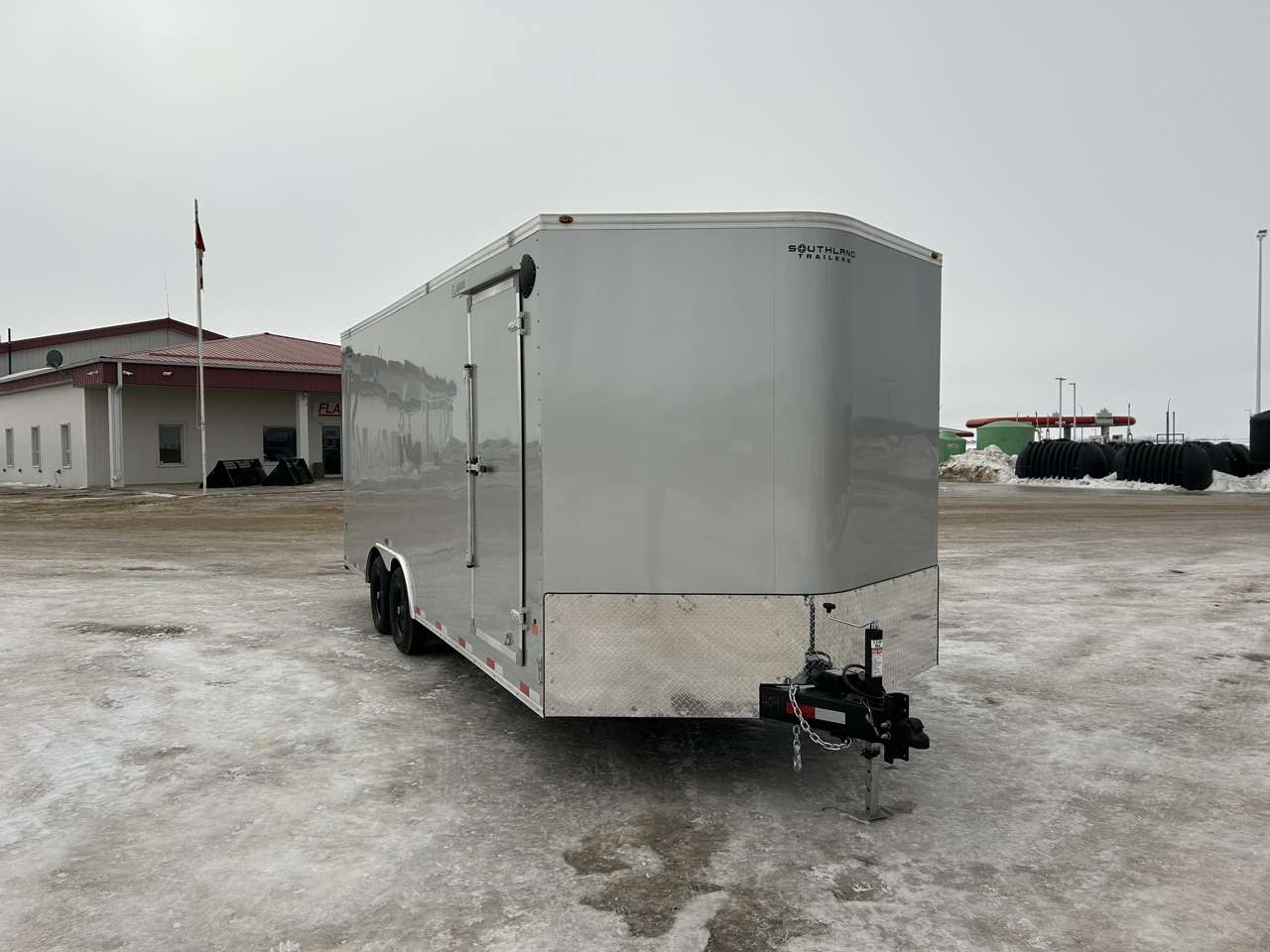 2026 Royal LARC 8'6" x 20' + V-Nose Car Hauler Trailer