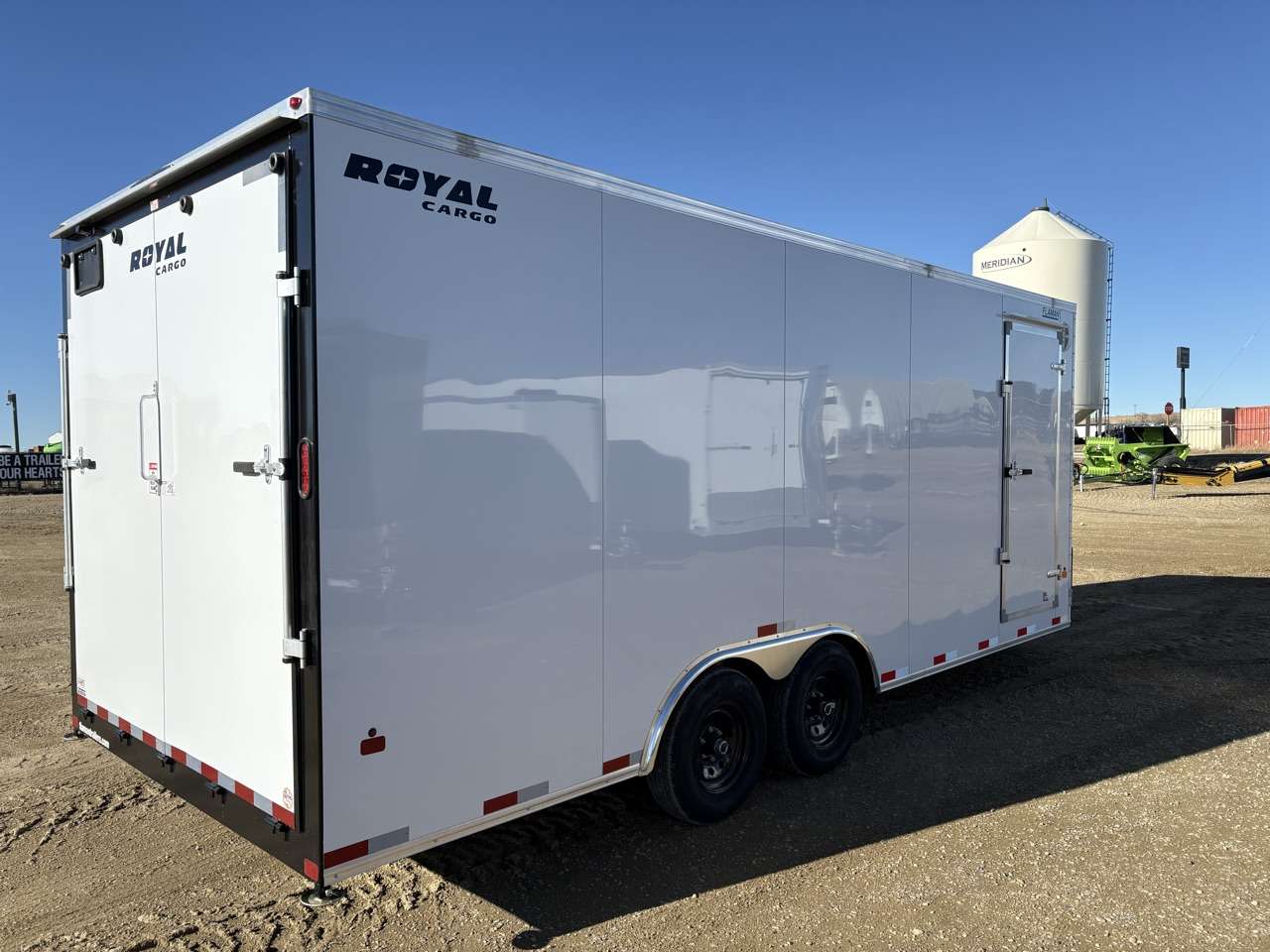 2026 Royal LARC 8'6" x 20' + V-Nose Car Hauler Trailer