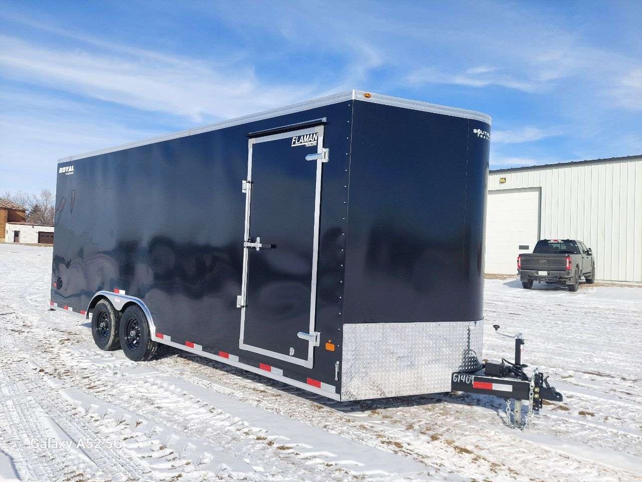 2026 Royal LARC 8'6" x 20' + V-Nose Car Hauler Trailer