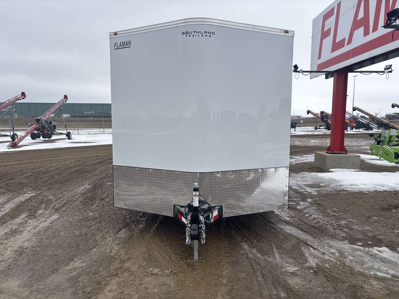 2026 Royal LARC 8'6" x 20' + V-Nose Car Hauler Trailer