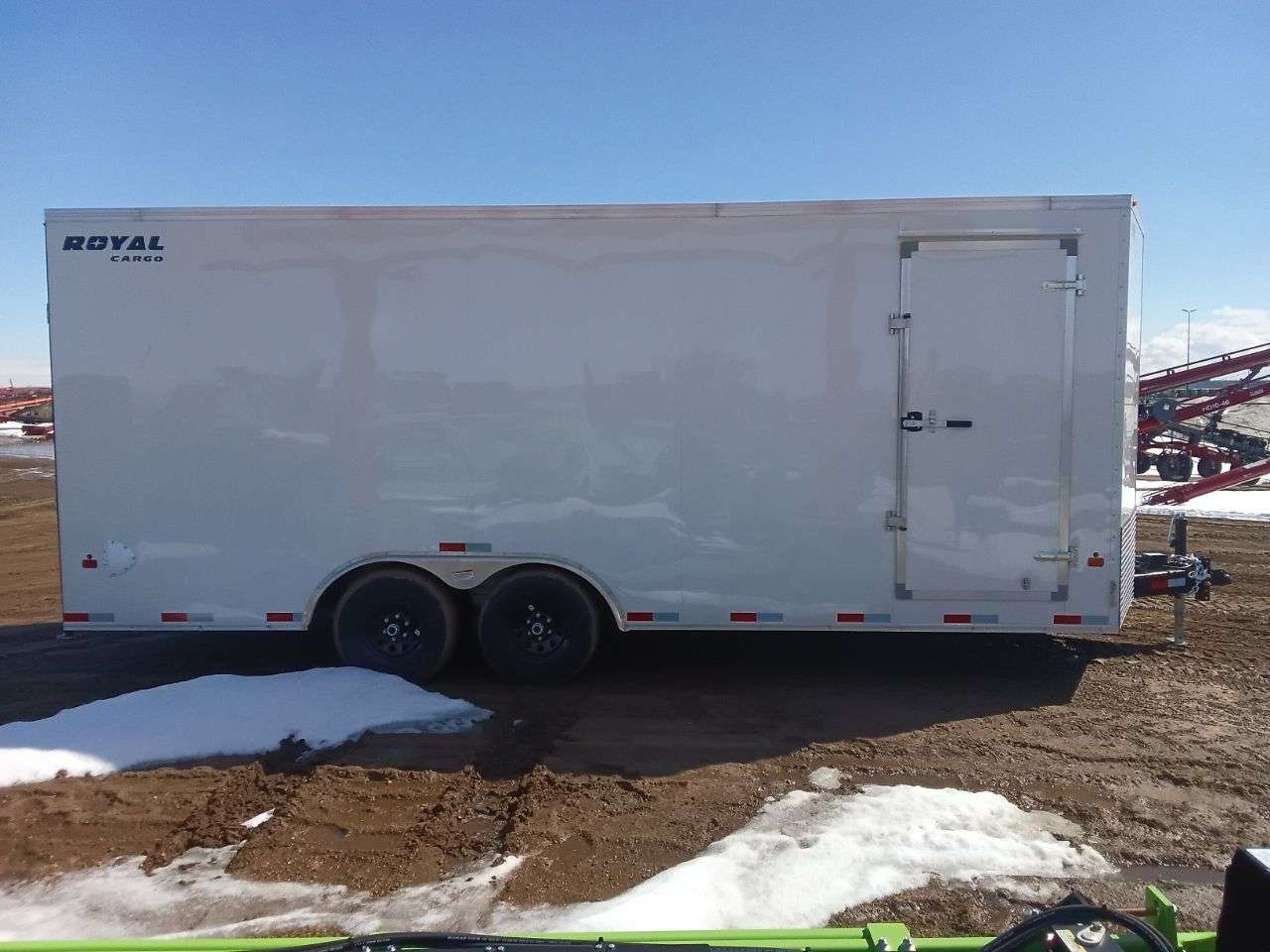 2026 Royal LARC 8'6" x 20' + V-Nose Car Hauler Trailer