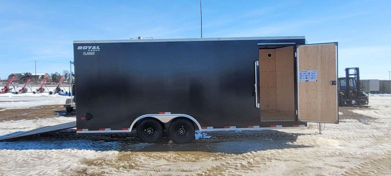 2026 Royal LARC 8'6" x 20' + V-Nose Car Hauler Trailer