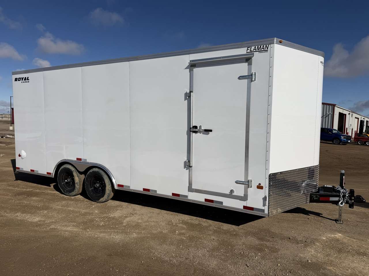 2026 Royal LARC 8'6" x 20' + V-Nose Car Hauler Trailer