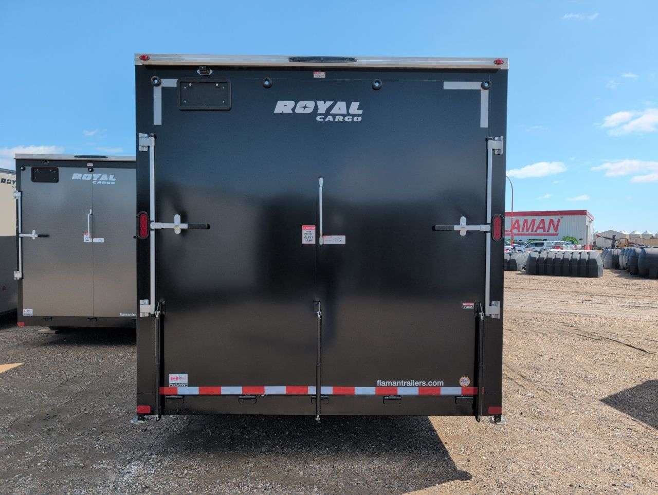 2026 Royal LARC 8'6" x 20' + V-Nose Car Hauler Trailer
